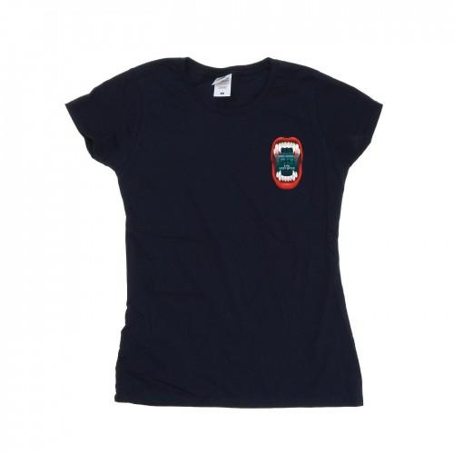 The Lost Boys Womens/Ladies Teeth Pocket Cotton T-Shirt