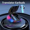 Переводчик языков Наушники-переводчики Переводчик на 114 языков Bluetooth-гарнитура Переводчик Многофункциональный переводчик в режиме реального времени для путешествий
