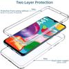 Мягкий чехол на 360 градусов для Samsung Galaxy A21S A51 A71 A01 A11 A31 A41 A 51 A 71 A 21S A515 A715 A217, двойной силиконовый чехол из ТПУ, Fundas Capa