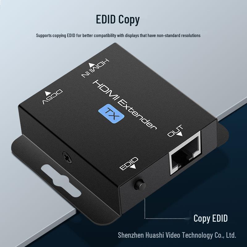 60-метровый удлинитель HDMI Ethernet кабеля, 1080P HD видео, нулевая задержка, передача по Ethernet POC