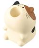 Decor Corporation Harapeko Animal Pen Stand, Calico Cat, Size Approx. W4 X D4.5 X H4.8 Cm, PK-92921