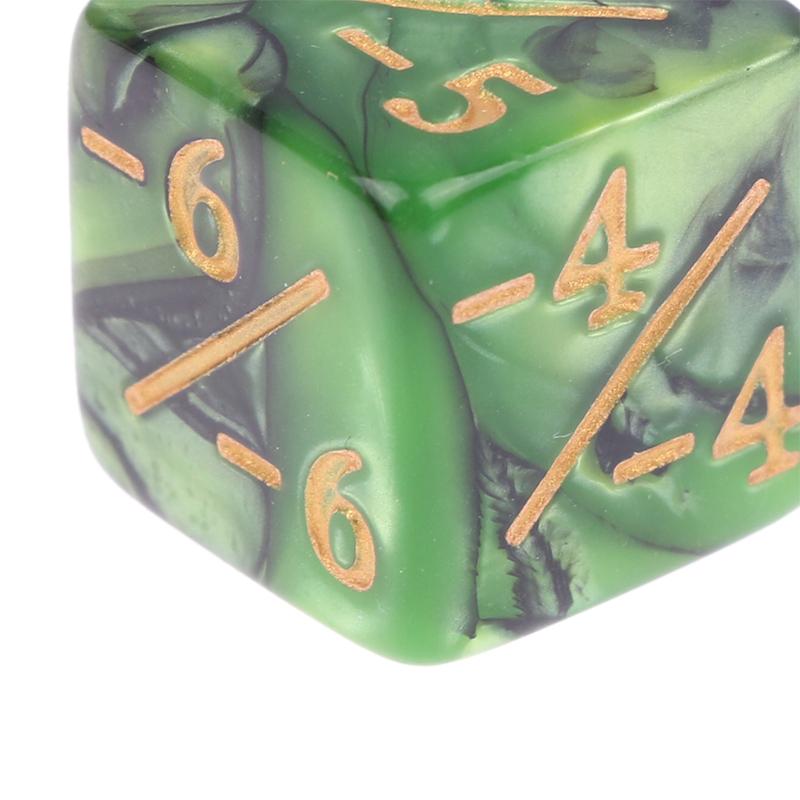 1 шт 16 мм 6-гранные игральные кости счетчики +1/-1 игральные кости детские игрушечные игральные кости для игры