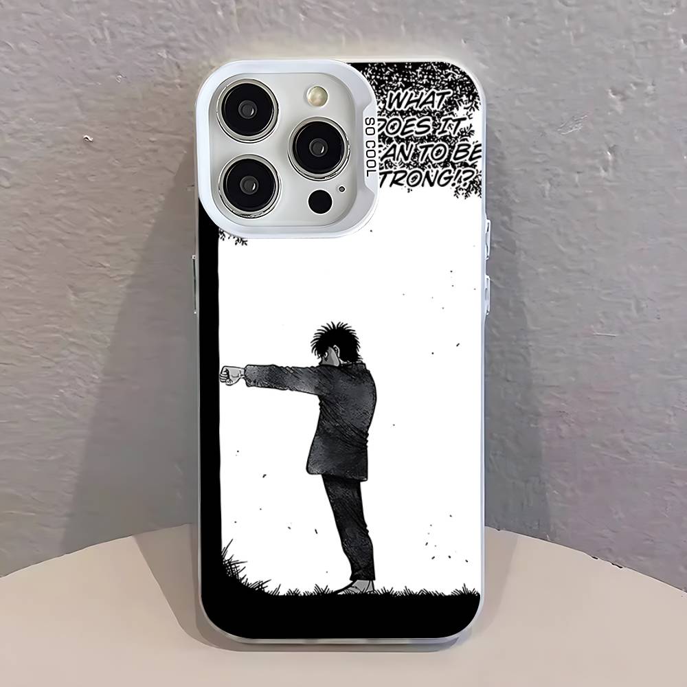 Hajime no I-Ippo Makunouchi Phone Case For iPhone 17,16,13,12,11,15,14,Pro,Max,Plus,SE4,Air,Mini White IMD Matte