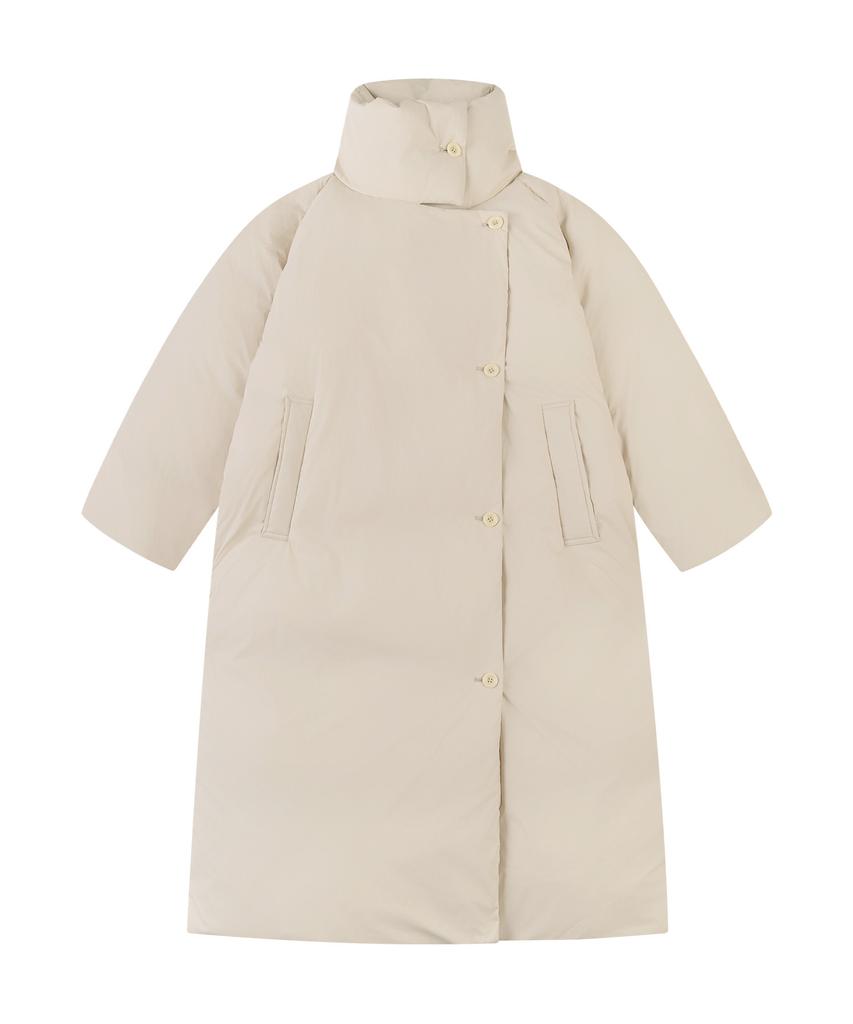 SIYAZU Siot4160 Duck Down Padded Long Coat_Light Beige