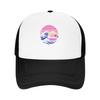 Fashion The Great Dream Wave Mesh Baseball Cap Artistic Style Brand Unisex Caps