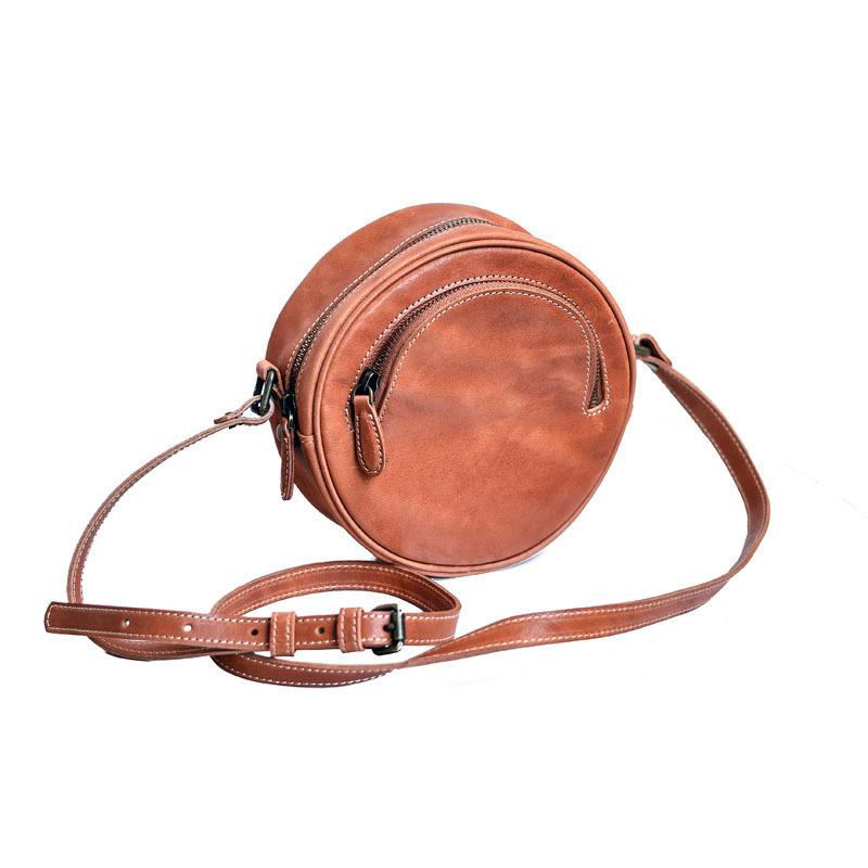 Винтажные сумки ручной работы маленькие круглые с кулоном в виде пучка, многослойные, через плечо, круглые сумки и сумки для женщин