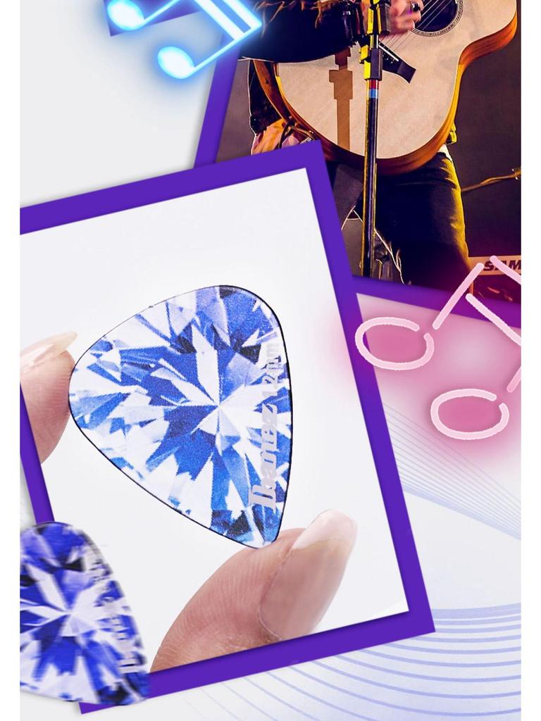 Ibanez KALEIDO Anti-Slip Electric Guitar Pick - Kaleidoscope Series Genuine Plectrum