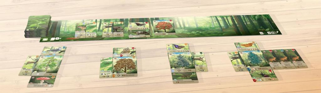 Hobby Japan Forest Shuffle Japanese Edition 60 Ages Board Game (2-5 Players, Minutes, 10+)