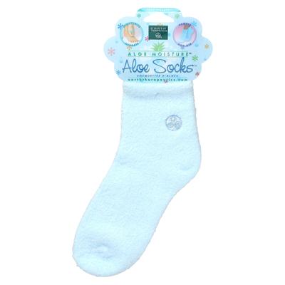 Aloe Moisture, носки с алоэ, синие, 1 пара