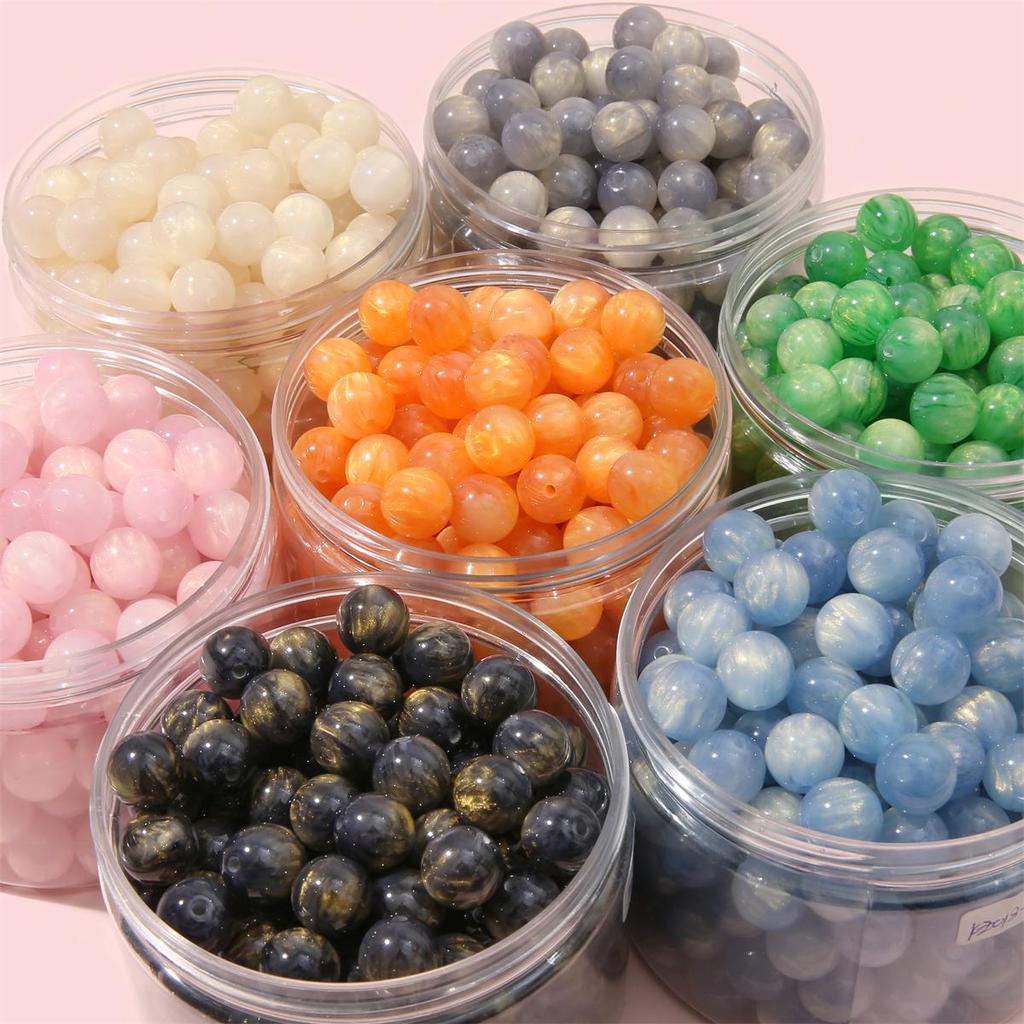 10-50 шт., бусины из смолы ручной работы, золотая фольга, бусины «кошачий глаз» для ожерелья, браслета, сережек, изготовления ювелирных изделий, бусины