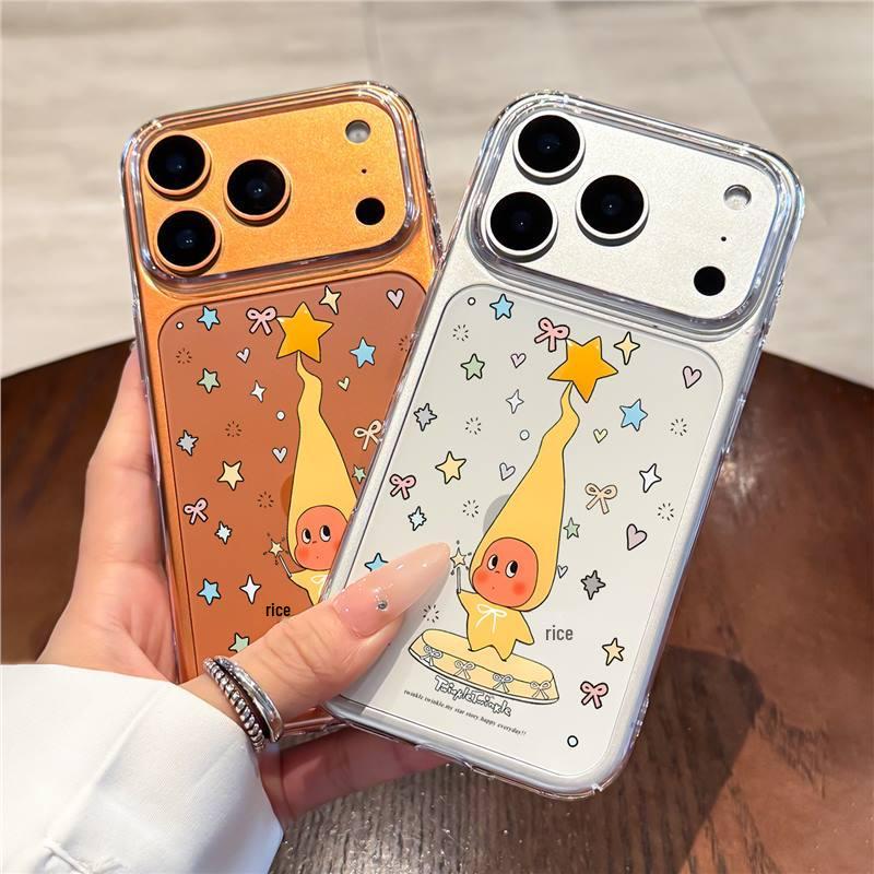 Яркий чехол со звездным узором для Apple iPhone 17 Pro Max – Милый, Премиальное качество