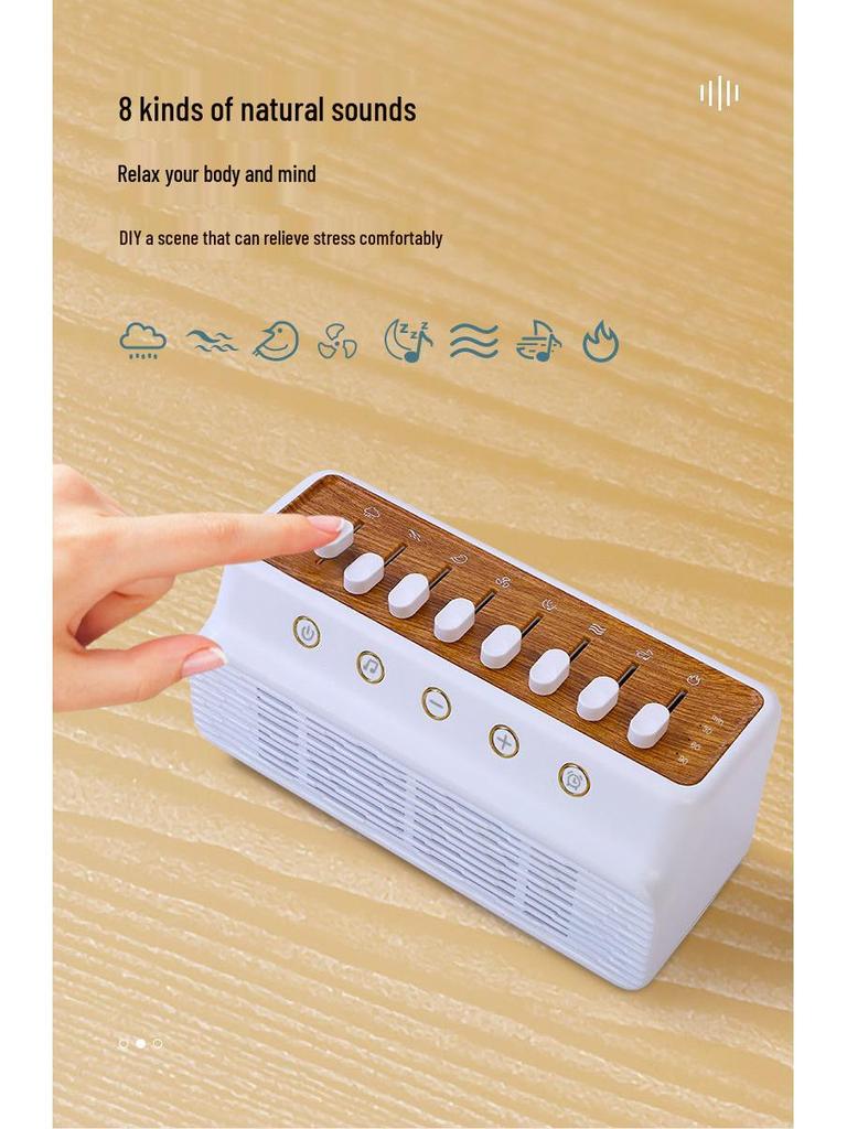 Высококачественный мини-динамик Bluetooth с регулируемым белым шумом для домашнего использования в помещении