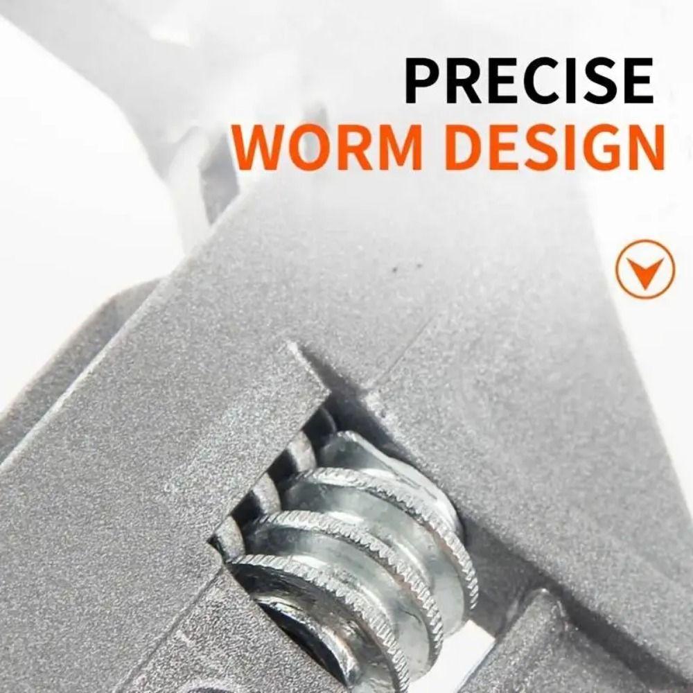 Large Opening Bathroom Pipe Spanner Adjustable Plumbing Wrench Adjustable Wrench  Toilet Sink