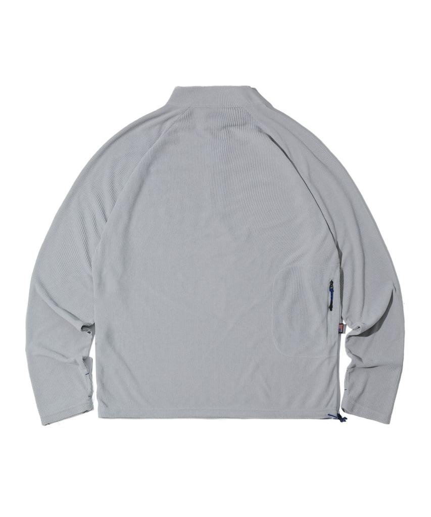 MADDEN [2 Colors] Funny Waffle Half Zip-Up