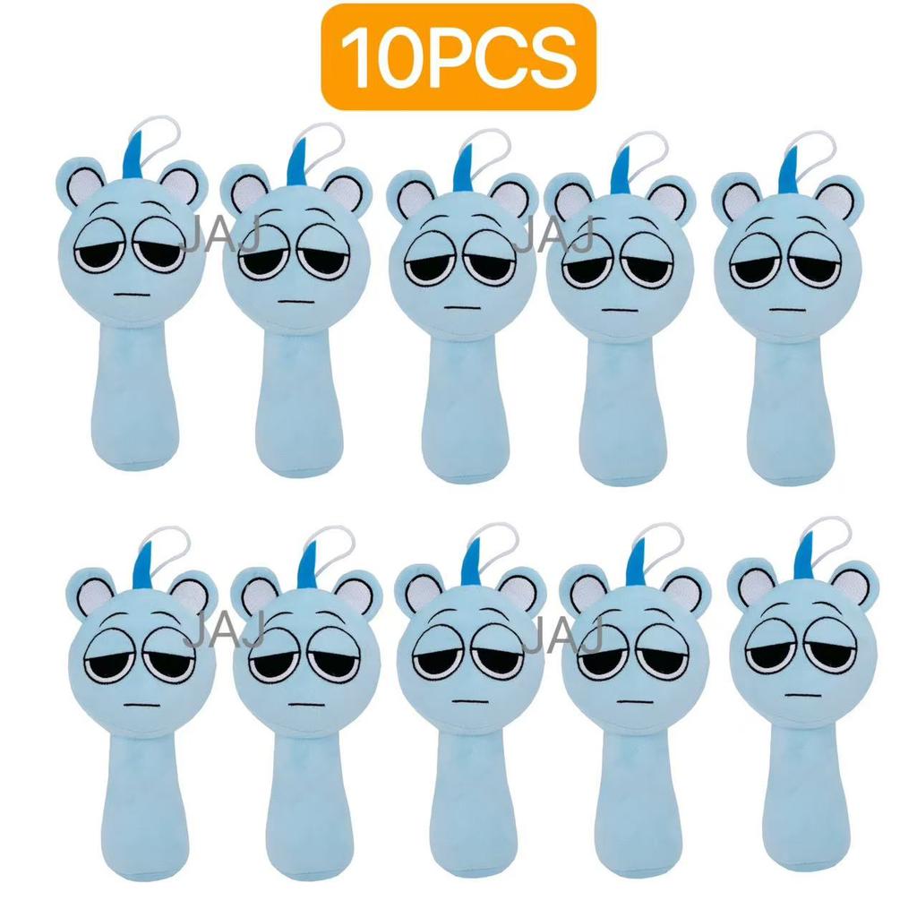 10-20 шт. Плюшевые игрушки Sprunki Плюшевая кукла Sprunki Игра Мультяшная подушка Детские подарки на день рождения Набивные куклы Рождественский подарок