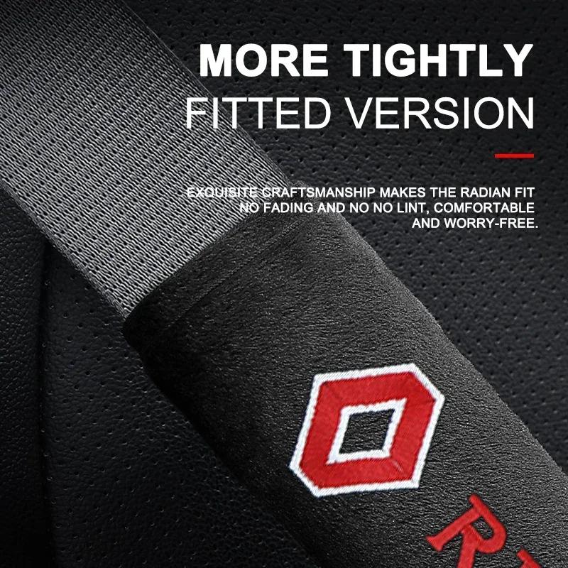 2026 Hot For Renault Hub Caps Car Seat Belt Cover styled Cotton Safety Shoulder Protector For Renault Megane 2 3 4 Twingo Clio T