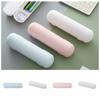 Mini Pencil Case Cute Stationery Storage Bag Plastic Pen Box  Student