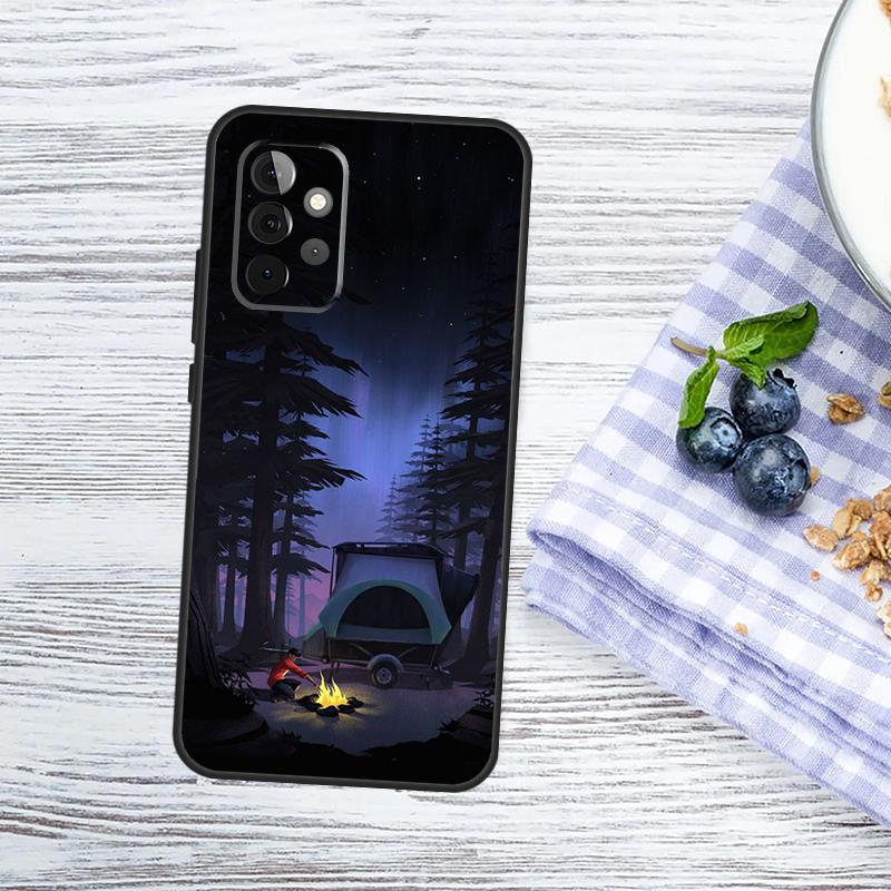 Кейс для кемпинга и искусства для Samsung Galaxy A54 A34 A14 A56 A36 A16 A06 A13 A53 A12 A22 A32 A52 A35 A17 A15 A55