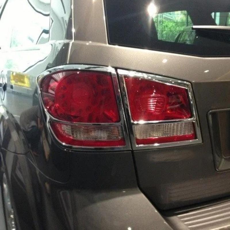 Для Dodge Journey Fiat Freemont 2012-2016 ABS хромированная фара задний фонарь передняя и задняя противотуманная фара дверная чаша наклейка на раму