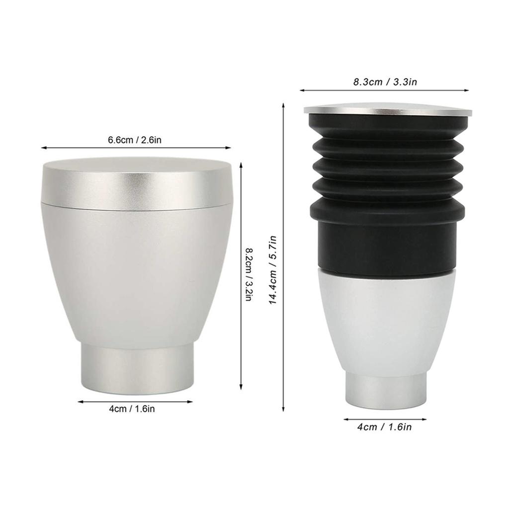 Grinder Blowing Bean Bin Alloy Coffee Grinder Cleaning Tool for Eureka Coffee Make Machine Parts with Silicon Bellow