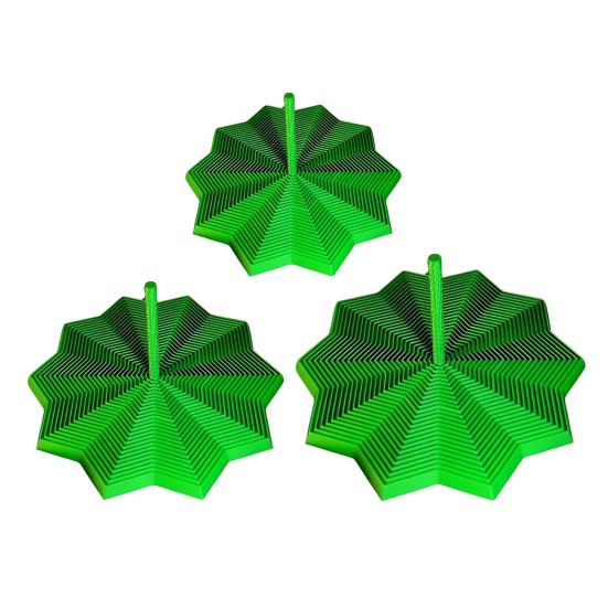 1/3 шт. 3D-печать Расширяющаяся Фиджет-звезда Расширяемый Фрактальный Шестиугольник с Ручкой Снятие Стресса Тревоги Сотовая Вращающаяся Спиральная Звезда Сенсорная Игрушка