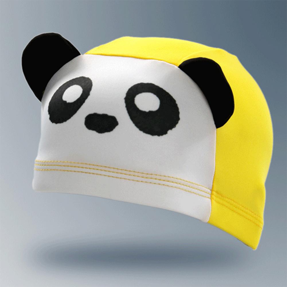 Swimming Caps Cartoon Animal Shape Anti-slip Hat For Children Kids Headwear