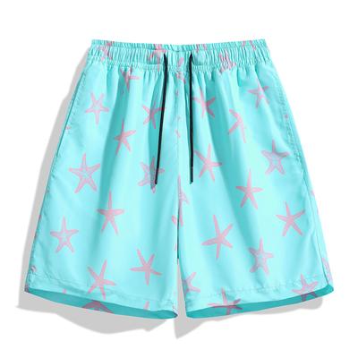 Модный принт Молодежные Популярные Спортивные штаны Простые Мужские Капри Тонкие Свободные Пляжные Летние y2k Повседневные шорты