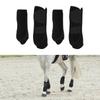 4pcs/set 3 Size Horse Sport Boots Set Colorful Leg Protective Support Gear  Protect Horse Legs