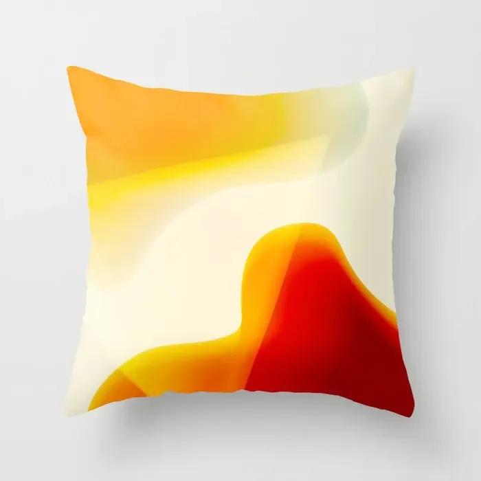 Наволочка для украшения дома, чехол для дивана, скандинавская гостиная, абстрактное розовое сердце