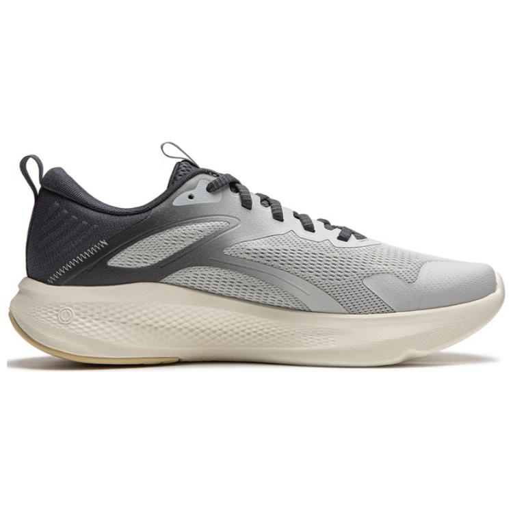 Мужские повседневные кроссовки Li Ning низкие Серые Черные AGLU259-3