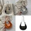 Trendy Chic Women's Shoulder Bag Simple Fashion Pu Material Street Style Small Crossbody Bag