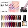 VANREESA 61 цвет, набор гель-лаков для ногтей, набор чистых гель-лаков для ногтей, УФ-светодиодная лампа, набор гель-лаков для ногтей, блестящий лак телесного цвета, стартовый маникюрный салон, подарки для женщин своими руками