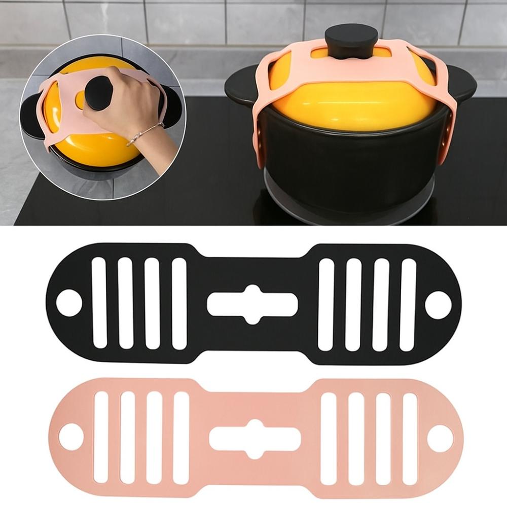 Elastic Lid  Fixing Band Heat-Resistant Lunchbox Lid Strap Creative Pot Lid Holder  Food Container