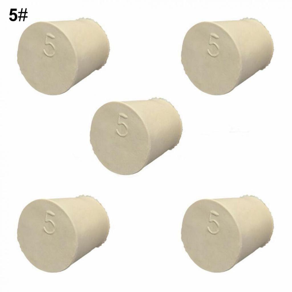 Пробки твердые резиновые многофункциональные 5 шт в ассортименте