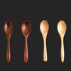 Natural Wooden Spoon Handmade Rice Soups Spoon New Utensil Cereal Spoon  Kitchen Accessories