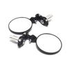 1 Pair Motorcycle Scooter Handlebar Mirrors Side Mirrors Aluminum Alloy