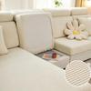 Твердый флисовый чехол для дивана, эластичный жаккардовый чехол на сиденье дивана, спандекс L-образный угловой чехол для дивана, моющаяся защита для гостиной