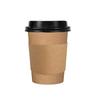 100 Pack 12 Oz Paper Coffee Cups, Disposable Coffee Cups With Lids And Sleeves For Home And Cafes