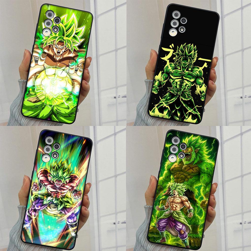 Чехол для Samsung Galaxy A33 A34 A31 70 A71 A72 S10 S8 S9 Plus Note 20 9 8 S10E Чехол для телефона Дракон Gokus Ball Broly