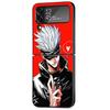 Anime Jujutsu Kaisen Case For Samsung Galaxy Z Flip 4 Zflip3 Z Flip 3 5g Zflip Zflip4 Zflip Flip3 Black Cover Bumper