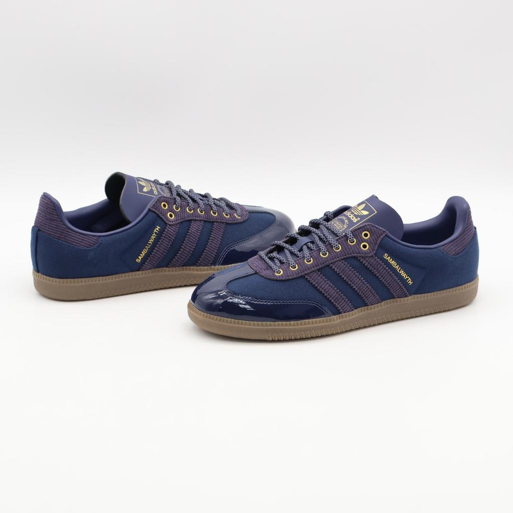 IH5186 Alwayth adidas Originals Samba OG Колледж-синий Аврора-черный (Мужской)