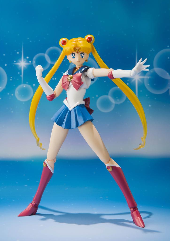 TAMASHII NATIONS Sailor Moon Sailor Moon Approximately 140mm Painted Movable Figure S.H.Figuarts ABS&PVC