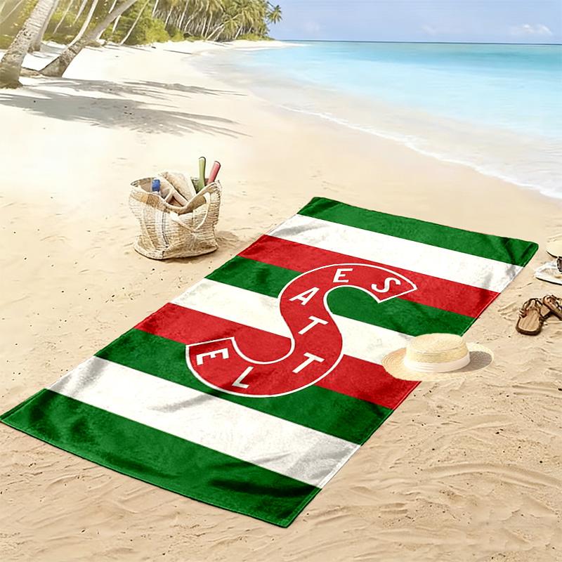 Seattle Metropolitans Print Beach Towel, Large Soft Quick Dry Towel for Beach Camping Swimming