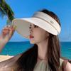 Полиэстеровая шляпа от солнца с широкими полями для летней защиты от солнца на открытом воздухе и воздухопроницаемости