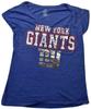 Одежда для подростков NFL Девушки Футболка New York Giants Футболка Новая S, L, XL
