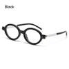 Literary Small Oval Sunglasses Punk Beach/Travel/Streetwear Glasses Flat Glasses  for Women & Men
