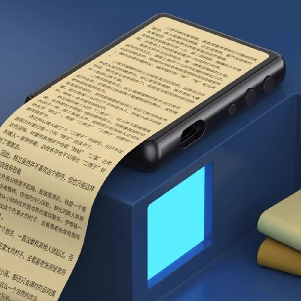 MP3 MP4 плеер HiFi MP4 Walkman Полноценный сенсорный экран Совместимость с Bluetooth Портативный MP3-плеер с динамиком FM/E-book/Диктофон