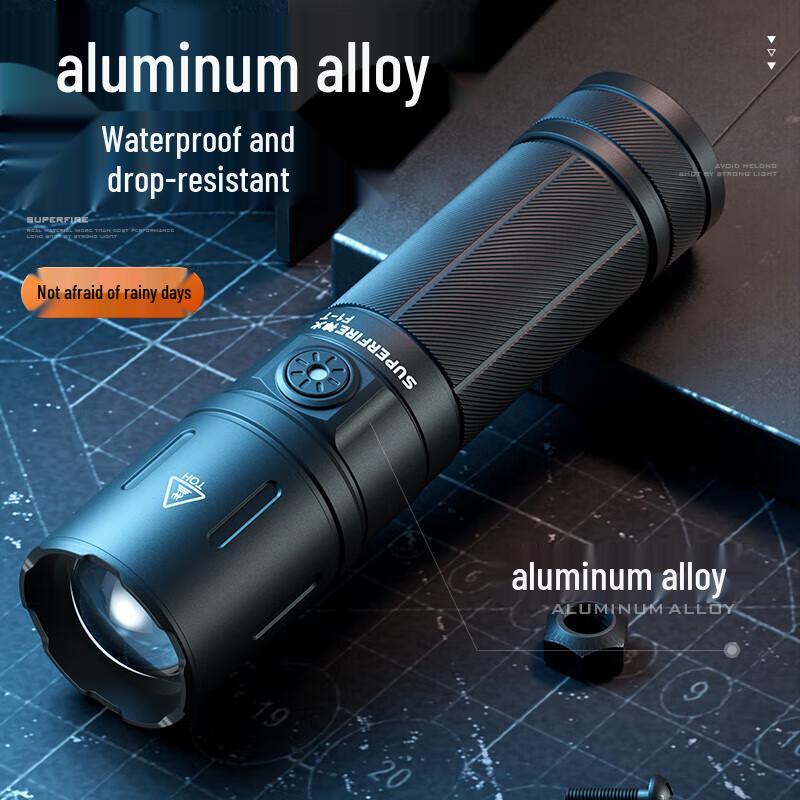 SupFire F1-T Mini Zoom Rechargeable Flashlight