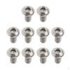 10pcs/3 Titanium Hex Allen Screws M3 X 6mm/8mm/10mm/12mm/15 6mm