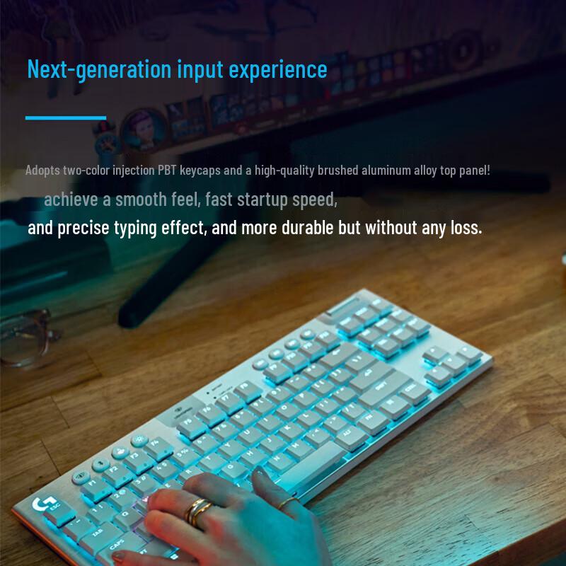 Logitech G915 X LIGHTSPEED TKL Low-Profile Mechanical Gaming Keyboard